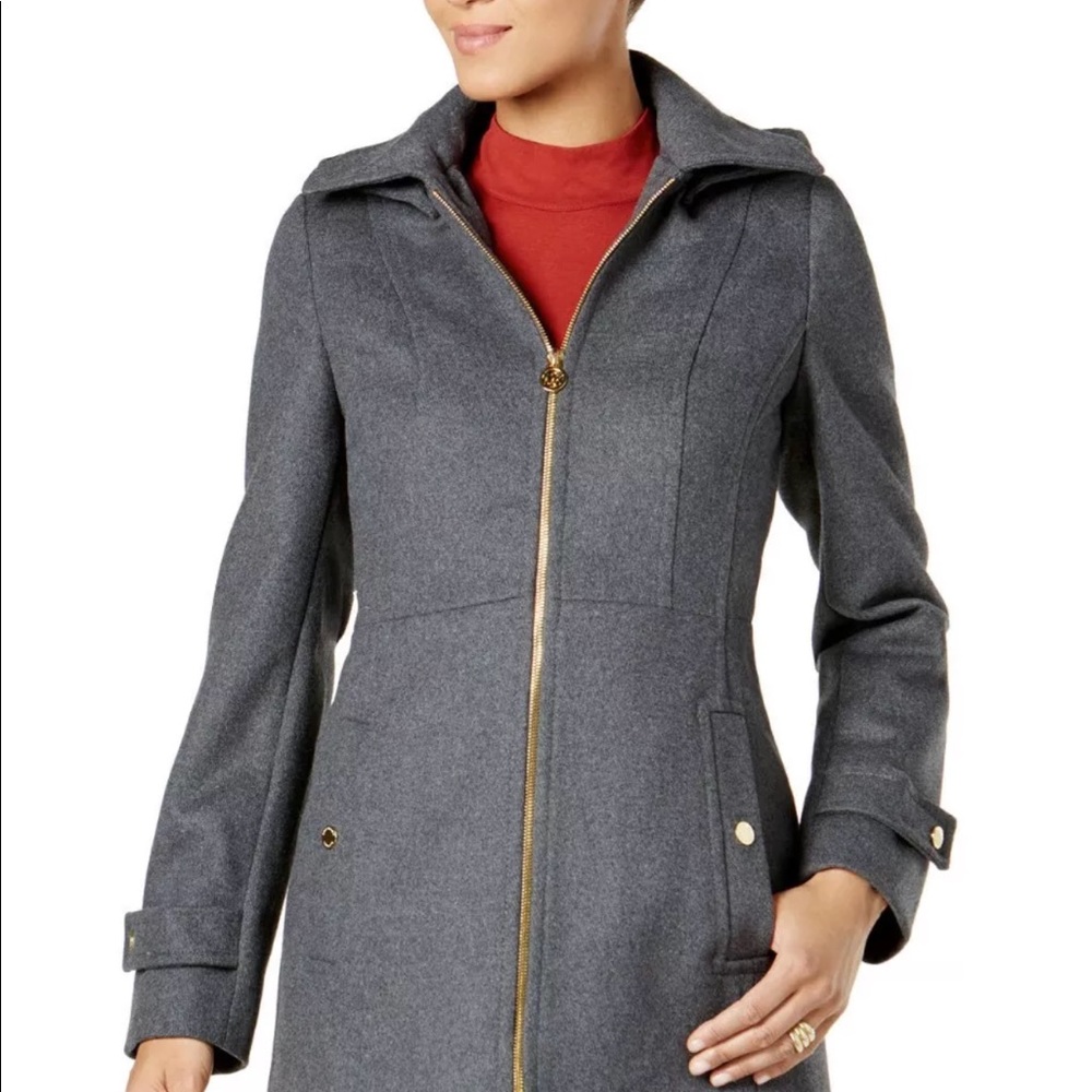 Michael Kors military style coat